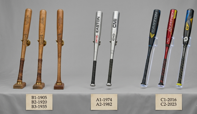 Early Bat Rake The Evolution of the Baseball Bat – Baseball Innovation Museum